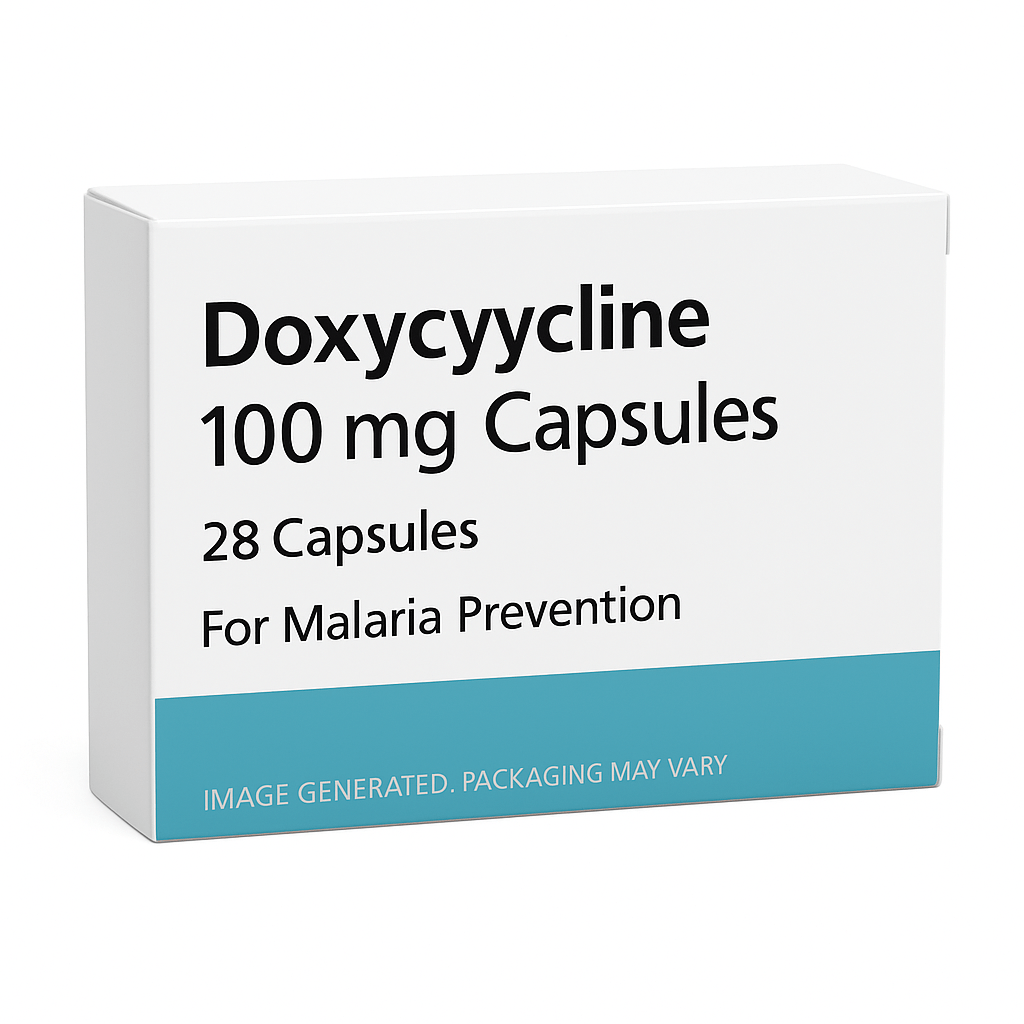 Buy Doxycycline 100mg Capsules for Malaria Prevention Online